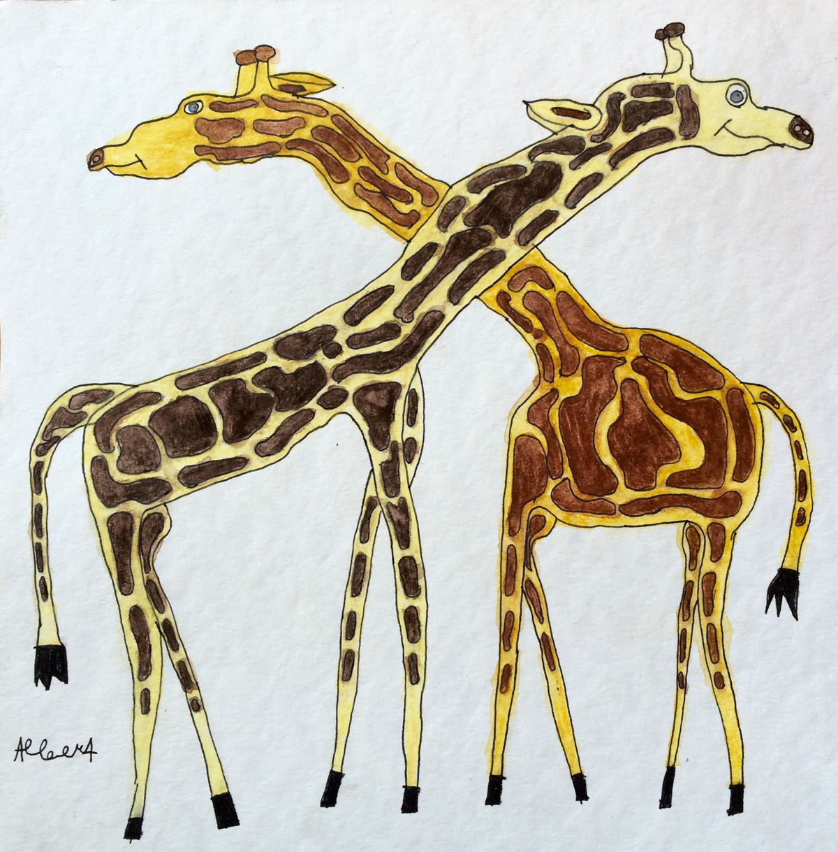 Giraffenpaar